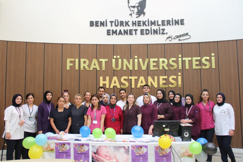 Fırat Üniversitesi Hastanesi’nde Emzirme Haftası Etkinlikleri
