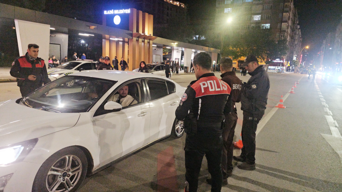 Elazığ’da 964 Asayiş Olayında, Bin 92 Şahıs Yakalandı