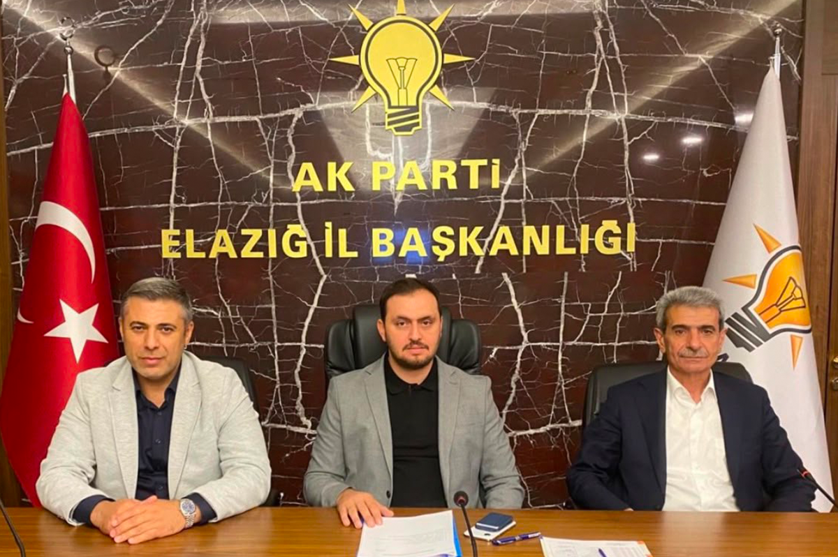 AK Parti Elazığ teşkilatı temmuz ayı grup toplantısını gerçekleştirdi