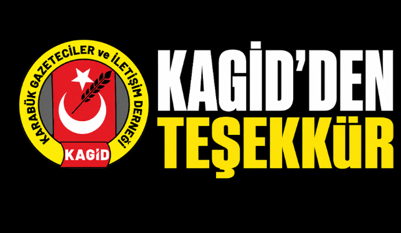 KAGİD’DEN TEŞEKKÜR