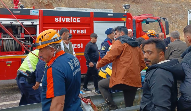 Elazığ'da canlı hayvan taşıyan tır devrildi: 1 yaralı