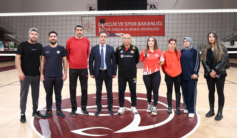 ELAZIĞ’DA VOLEYBOLUN GELECEĞİ DEĞERLENDİRİLDİ
