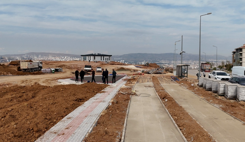 Güneykent Seyir Yolu Projesi’nde çalışmalar hızla ilerliyor